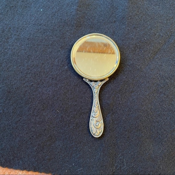 Pewter mirror - Picture 7 of 13